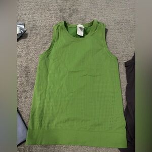 Athleta tank green xxs
